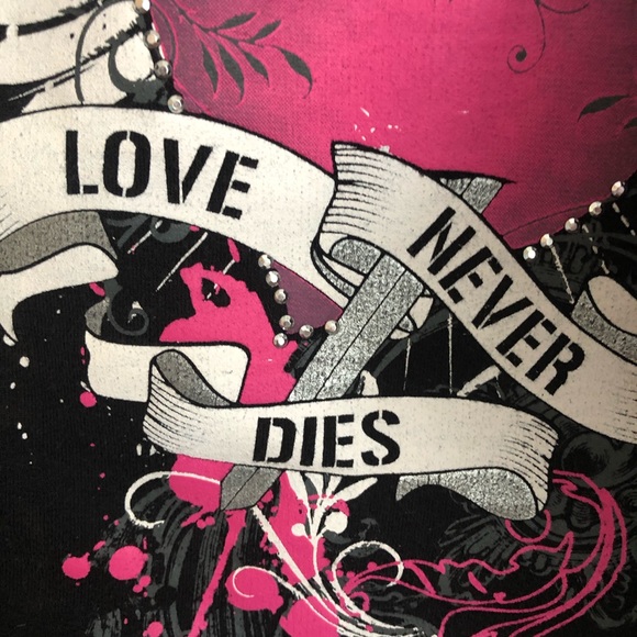 Selfesteem ‘Love💖Never Dies’ Sweatshirt - Picture 6 of 16